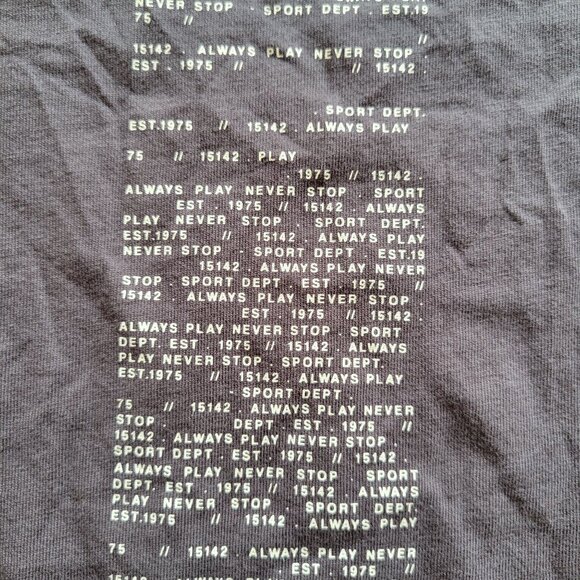 Zara 8 Brown Cropped T Shirt Zippered Pocket Athleisure Sport - Picture 4 of 7